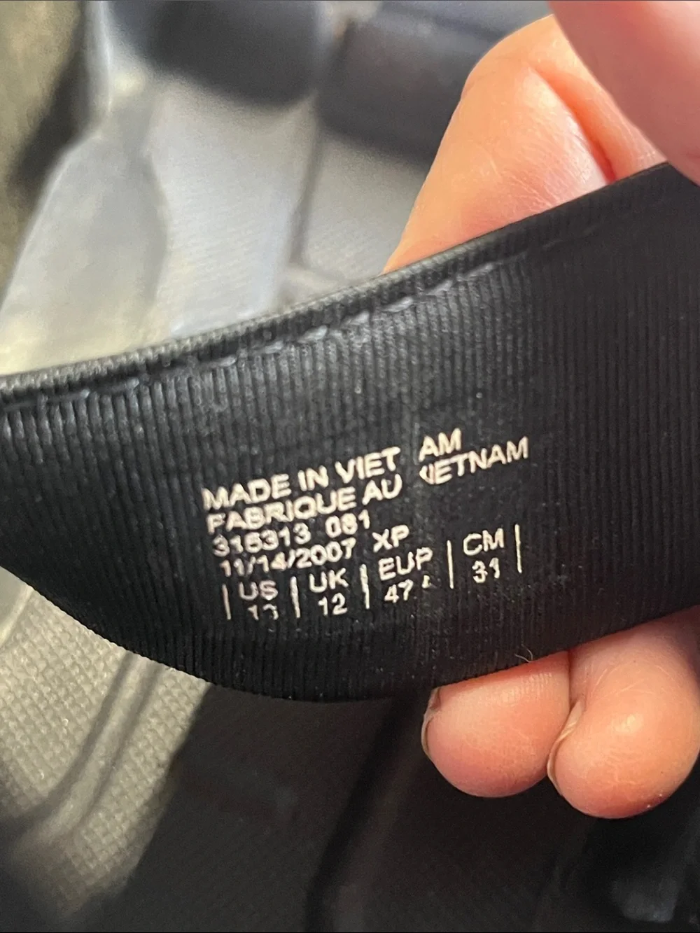 Nike Men’s ACG All TRAC Black and Dark Gray Adjustable Sport Sandals
